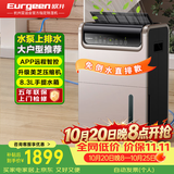 欧井（Eurgeen）除湿机/抽湿机 除湿量50升/天 泵压排水 回南天家用地下室别墅商用工业净化净味吸湿器 OJ-550EP