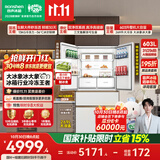 容声大冰象603L双净双系统法式多门冰箱2026新款超薄嵌入式大容量一级能效国家补贴BCD-603Q50FZLBJ白