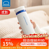 乐扣乐扣（LOCK&LOCK）不锈钢情侣学生保温杯菲特旋转盖轻量杯450ml白蓝 LHC4131WB