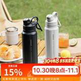 乐扣乐扣（LOCK&LOCK）探索保温保冷运动杯便携运动壶大容量水杯子709ML黑色LHC3251BLK
