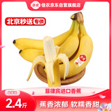 佳农厄瓜多尔进口香蕉2.4斤/装 【北京秒送专供】 家庭装 生鲜水果
