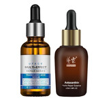 优斐斯(uface)烟酰胺精华传明酸精华液提亮肤改善光泽30ml氨甲环酸 优斐斯传明酸30ml+艺霏虾青30ml组合防伪可查