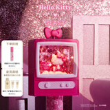 野兽派（THE BEAST）Hello Kitty×BEAST闪闪惹人爱电视机水晶球千禧粉生日摆件