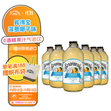 宾得宝（Bundaberg）含气菠萝椰子味饮料375ml*6瓶装 澳州网红秋日旅行果汁气泡水