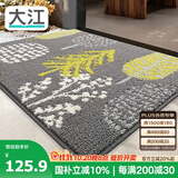 大江入户地垫门口脚垫户外进门地毯高端丙纶入户门垫80x110cm