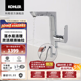 科勒（KOHLER） 龙头台盆面盆碗盆龙头利奥抽拉脸盆龙头 31240T-ECP易洁涂层