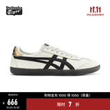 Onitsuka Tiger鬼塚虎男女款复古德训鞋轻便透气运动休闲板鞋TOKUTEN 1183B938 白色/黑色 39