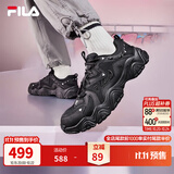 斐乐猫爪4丨FILA老爹鞋夏季女鞋男鞋黑色鞋子运动鞋休闲鞋厚底增高鞋 【男款】黑-BK 42