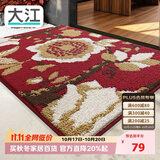 大江入户地垫门口脚垫户外进门地毯高端丙纶入户门垫60x90cm