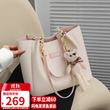 爱情海牛皮包包女包托特包大容量单肩高端品牌生日礼物高级感送女友老婆