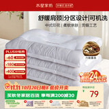水星家纺枕头颈椎枕护颈助睡眠可机洗A类荞麦决明子成人枕芯单只48×74cm
