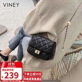 viney包包女包牛皮小众斜挎包品牌单肩链条包生日礼物高级感送女友老婆
