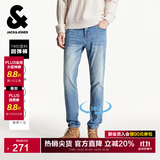 杰克·琼斯（JACK&JONES）男装夏季牛仔裤男弹力901修身裤子百搭男裤休闲男士牛仔裤四季款 牛仔蓝 第二批 32 175 W32/L32