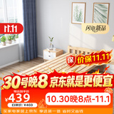 彭友家私 折叠床 单人床实木床午休床办公室休息床行军床 1.2米宽 PY-ZD12