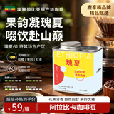 LUJIAZUI鹿家嘴埃塞瑰夏G1 花果香手冲 精品咖啡豆日晒浅烘200g