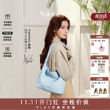 纽芝兰（NUCELLE）Angelababy同款织趣编织包女2026新通勤女士单肩托特包生日礼物