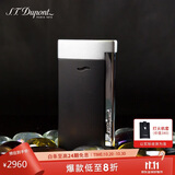 都彭（S.T.Dupont）法国都彭打火机SLIM7超薄炬式防风哑光黑27710礼物男/商务/生日礼