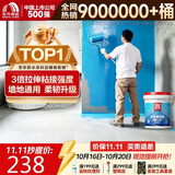 东方雨虹厨房卫生间防水涂料 防水胶补漏裂缝渗水水不漏堵漏王 雨虹200柔韧型 墙地面通用18kg