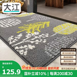 大江入户地垫门口脚垫户外进门地毯高端丙纶入户门垫80x110cm