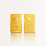 紫金黄金Au9999磨砂款投资金条 100g 投资收藏礼物 紫金矿业旗下