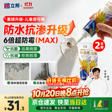 立邦开学季补墙膏墙面修复防水防霉抗菌修补膏腻子膏白色双支250g*2