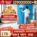 雨虹防水雨虹100彩色浆料厨房卫生间墙面防水涂料刚性17kg