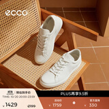 爱步（ECCO）休闲板鞋男鞋 轻便软底板鞋平底鞋鞋子男 柔酷60周年582404 白色58240401007 （批次随机发货） 42