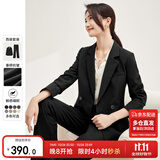 尚都比拉职业通勤西装套装女春秋季正装免烫抗皱外套裤子面试两件套西服