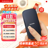 Sandisk闪迪480GB Type-c USB3.2移动固态硬盘（PSSD）E30高速 移动SSD 读速520MB/s 兼容手机笔记本电脑