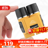雷龙星耀6x18黄色便携小巧可折叠高清双筒望远镜户外观测儿童礼物