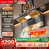 荣事达（Royalstar）非凡系列【无痕ES5|纳米抗污】抽油烟机30立方吸油烟机抽排变频大吸力家用上门安装CXW-500-ES5-09