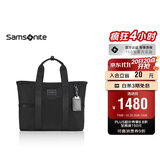 新秀丽公文包男士商务手提包出行通勤电脑包 黑色 15.6英寸 NS8*09002