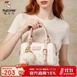 啄木鸟（TUCANO）包包女新款2026轻奢波士顿包印花枕头包单肩斜挎包生日礼物送女生