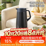 虎牌（TIGER）保温壶 304不锈钢时尚保温/保冷壶PWO-A20C-HD 深灰色 2L