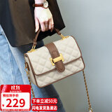 YUYULA牛皮包包女包斜挎包品牌轻奢手提链条包生日礼物高级感送女友老婆