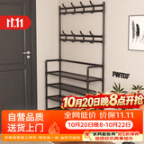 木双福鞋架门口多层家用鞋帽一体鞋柜出租屋置物架宿舍收纳柜