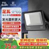 佛山照明led投光灯户外射灯室外照明灯庭院灯探照灯100W天耀IP66