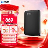西部数据（WD）移动硬盘1TB Type-C接口 元素系列 2.5英寸 机械硬盘 笔记本电脑外接 外置扩容备份 大容量存储