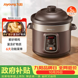 九阳（Joyoung）电炖锅电炖盅5L大容量紫砂预约电砂锅 多功能锅 智能定时精炖煮粥煲汤锅DG50Z-GD510