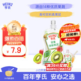 亨氏（Heinz）宝宝辅食 婴儿果泥 果汁泥 超金果泥营养苹果猕猴桃泥78g