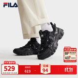 斐乐猫爪5丨FILA老爹鞋秋季男鞋运动鞋休闲鞋复古厚底增高黑色鞋子 黑-BK 41