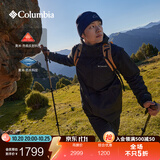 Columbia蒋奇明同款哥伦比亚男女银点700蓬鸭绒三合一防水冲锋衣 010 黑色 L(180/100A)