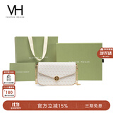 VANESSA HOGAN VH女包山茶花信封包轻奢老花链条小包单肩斜挎包生日礼物送女友