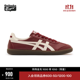 Onitsuka Tiger鬼塚虎新款德训鞋男女鞋 复古酒红色休闲板鞋TOKUTEN 1183B938 酒红色 36