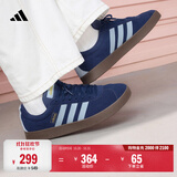adidas「T头鞋」VL COURT 2.0复古休闲板鞋德训鞋阿迪达斯轻运动 深蓝/浅蓝/树脂黄 (推荐女生选小半码)   41