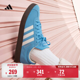 adidas「T头鞋」VL COURT CLASSIC板鞋德训鞋男女阿迪达斯轻运动 蓝色/亮白/树脂黄 (推荐女生选小半码)   36.5