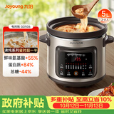 九阳（Joyoung）快炖电炖锅电炖盅电砂锅炖紫砂锅燕窝炖盅煮粥锅直炖5L大容量多功能锅 可预约保温GD506