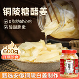 鲜窝窝 糖醋嫩姜600g 安徽铜陵白姜醋泡姜芽腌制生姜仔下饭酱菜泡菜特产