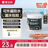 嘉宝莉防水涂料屋顶防水胶补漏材料高弹性丙烯酸房顶水泥色防水1kg 