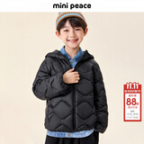 MiniPeace【国色羽绒】太平鸟童装儿童轻薄羽绒服男童女童福禄纹外套